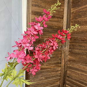 Grandes fleurs artificielles en soie en forme d'hirondelle volante, décorations pour mariage et maison, style Instagram - Product Image 3