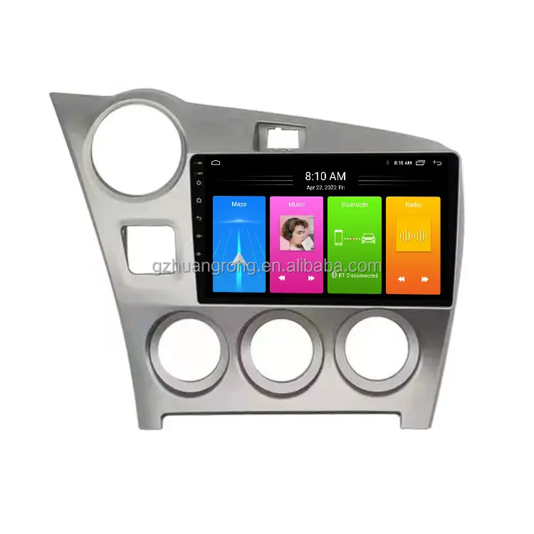 Pemutar Multimedia layar sentuh Din tunggal, radio android DSP carplay WIFI FM untuk Toyota Corolla Matrix radio 2008 2012 2014
