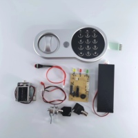 Caja de Seguridad con Sistema de Bloqueo Motorizado de Desbloqueo Automático, Cerradura Digital para Cajas Fuertes de Hotel