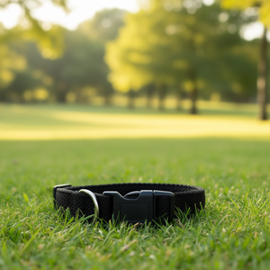 Collar para perros Db Pet Life Aero Mesh, negro, pequeño, ajustable, transpirable, con cierre de hebilla, para perros, para todas las estaciones - Product Image 2