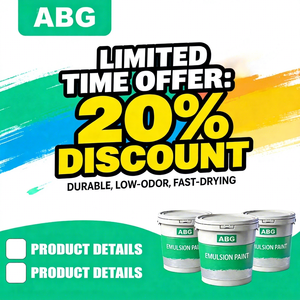 Peinture intérieure au latex imperméable avec protection renforcée pour les murs intérieurs, peinture intérieure supérieure pour la préservation des murs - Product Image 1