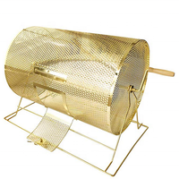 Tambour de tirage au sort en laiton plaqué de grande taille pour tirage au sort de billets