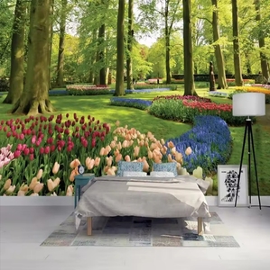 Giấy dán tường Giấy dán tường thời trang hiện đại phong cảnh thiên nhiên phòng khách khách sạn trang trí nền - Product Image 3