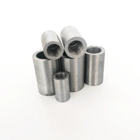 Raccord demi-coupleur femelle NPT en acier inoxydable SS316L moulé fileté basse pression, surface lisse pour huile et eau