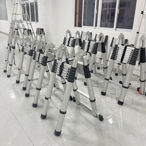 Échelle télescopique multifonctionnelle en aluminium de 4,1 m, style design moderne, <span class=keywords><strong>marches</strong></span> combinées pour usages variés - Product Image 2