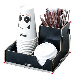 Caja de pañuelos con logotipo de marca personalizado, vasos, pajitas, servilletas, Caddy de madera, barra, pajitas, servilletas, Caddy para Killian's Castel Group - Product Image 3