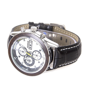 Montre Chronographe <span class=keywords><strong>en</strong></span> Gros, Marque Privée, Nouveauté Designer, Marque <span class=keywords><strong>de</strong></span> <span class=keywords><strong>Luxe</strong></span> Haut <span class=keywords><strong>de</strong></span> Gamme avec <span class=keywords><strong>Lunette</strong></span> <span class=keywords><strong>en</strong></span> <span class=keywords><strong>Bois</strong></span> Zébré - Product Image 4