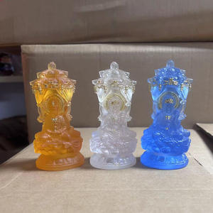 Estatua de Buda de los Tres <span class=keywords><strong>Santos</strong></span> del Oeste, Triada de Amitabha, Juego de Altar de Resina, Personalizado OEM <span class=keywords><strong>para</strong></span> Templo y Hogar, Venta al por Mayor - Product Image 3