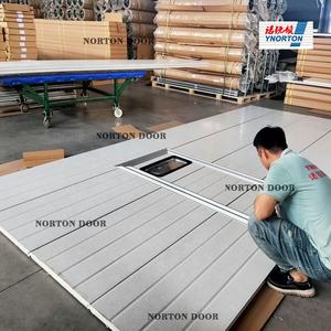 Porte battante industrielle en acier, porte de <span class=keywords><strong>garage</strong></span> sur mesure, porte battante industrielle <span class=keywords><strong>avec</strong></span> porte à battants - Product Image 4