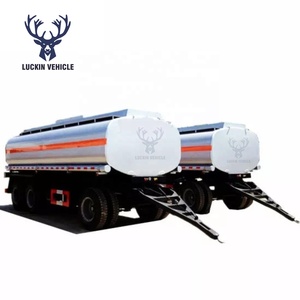 Venta caliente 3-Ejes 15-30CBM Agricultura Granja Tanque de agua Combustible Aceite Tanque de gasolina Tocadiscos Remolque de barra de tiro <span class=keywords><strong>Dolly</strong></span> completo - Product Image 5