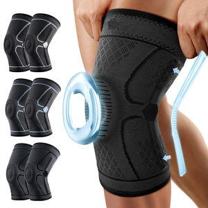 Venta al por mayor de rodilleras para gimnasio, rodilleras de voleibol para aliviar el dolor, rodilleras de manga de compresión para correr y trabajar - Product Image 1