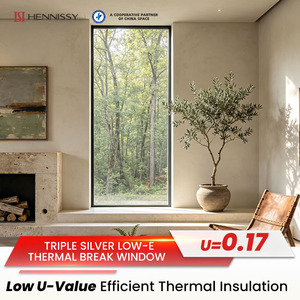 Fenêtre fixe en aluminium US avec verre fixe NFRC&NAFS pour appartements - Product Image 2