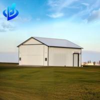 Servicio Integral para Hangares de Aviones de Estructura de Acero Prefabricada; Hangares de Aviones Prefabricados Personalizables para Almacenamiento Seguro
