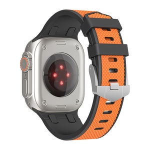 Nuovo Design regolabile fibbia cinturino in Silicone per <span class=keywords><strong>Apple</strong></span> S1 ~ S9/<span class=keywords><strong>SE</strong></span> /Ultra2 orologio nuovo colorato cinturino - Product Image 4