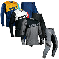 Ensemble de maillot et pantalon de moto respirant personnalisé par sublimation, motocross, dirt bike, VTT, vêtements de course tout-terrain, fabrication OEM