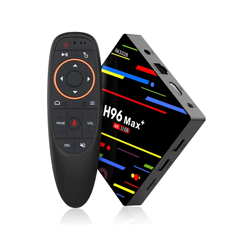 H96 Max + box 4k Android TV box 4GB 32GB 2.4G 5G WIFI 4k ultra HD online films media player