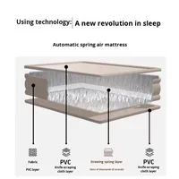 Matelas gonflable en PVC brossé entièrement automatique et écologique de haute qualité avec pompe intégrée pour la maison et le camping en plein air