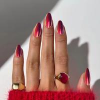 Uñas Postizas Artificiales Reutilizables de Alta Calidad Estilo Francés, Uñas a Presión Personalizadas al por Mayor, Certificadas Halal