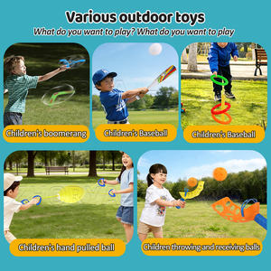 Zhorya Sport jouet jeu de plein air jouet Tennis Golf disque volant Boomerang collier croisé et attraper <span class=keywords><strong>balle</strong></span> Baseball - Product Image 2