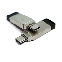 Clé USB OTG Type-C en métal 8 Go-512 Go, mini clé USB pour téléphone Android, tablette, PC
