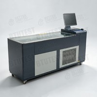 Testeur intelligent de ductilité de l'asphalte à 3 voies, conforme à la norme JTG E20-2011 ±0.1 ℃   Écran tactile de précision de 1500 mm de longueur