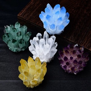 <span class=keywords><strong>Cuarzo</strong></span> Fantasma Colorido de Alta Calidad al por Mayor, Espécimen Curativo Mineral, Piedra en Bruto para Decoración del Hogar o Regalo Navideño - Product Image 1
