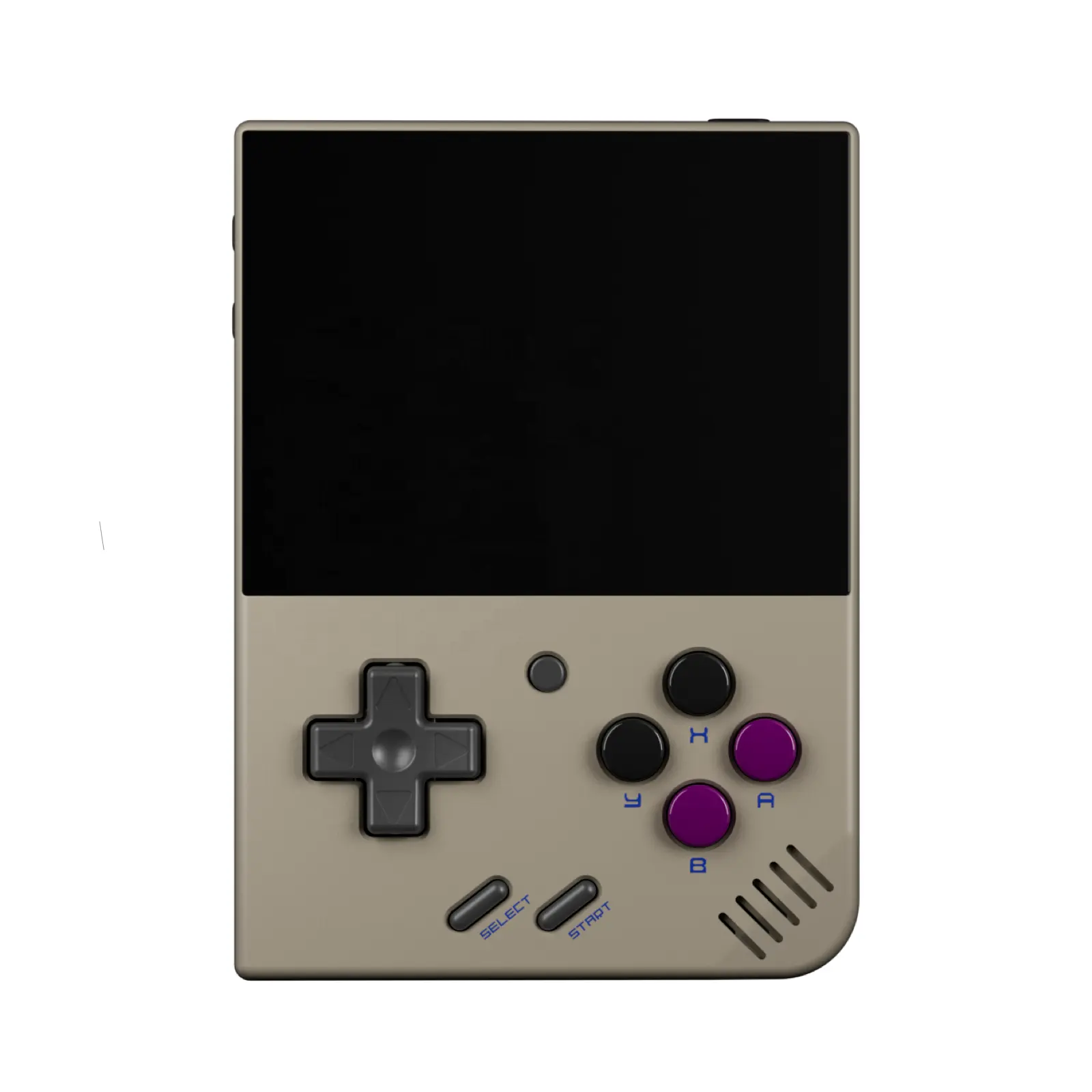 Consola de videojuegos portátil Miyoo Mini Plus, reproductor portátil Retro con sistema Arch Linux, bolsillo gris de 3,5 pulgadas Miyoo mini + V2 V3