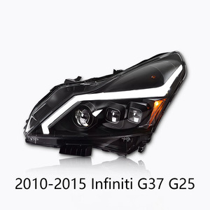 <span class=keywords><strong>Fari</strong></span> Migliorati per Infiniti G25 G37 GTR 10-15 Modello Quattro Porte, 2 Pezzi LED DRL con Indicatore di Direzione, Abbaglianti, Lente Proiettore <span class=keywords><strong>Angel</strong></span> Eye - Product Image 5