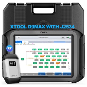 X-tool D9 Max WIFI sans fil J2534 Scanner automobile système complet de voiture outil de Diagnostic programmeur de clé de voiture avec cartographie de topologie - Product Image 1