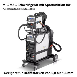 Soldadoras Alemanas de Alta Resistencia de Pulsos Simples/Dobles, Máquina de Soldar Trifásica de 400V para Stahl Werk MIG500DP - Product Image 4