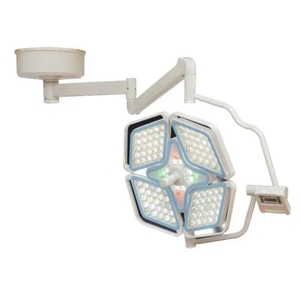 Led phẫu thuật <span class=keywords><strong>shadowless</strong></span> đèn phòng điều hành tích hợp Trần treo di động cánh hoa y tế vật nuôi phòng khám OT ánh sáng - Product Image 1