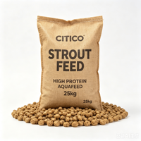 Alimento Flotante Extruido para Carpas, Alimento para Carpas con Alto Contenido de Proteínas para Acuicultura