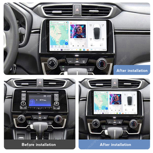 DUDUAUTO Smart Android Tout en Un Auto Autoradio Lecteur Vidéo pour Honda CRV CR-V 5 RT <span class=keywords><strong>RW</strong></span> 2016-2018 - Product Image 4