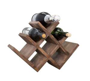 Casier à vin en bois de palette de <span class=keywords><strong>cube</strong></span> de table rustique - Product Image 3