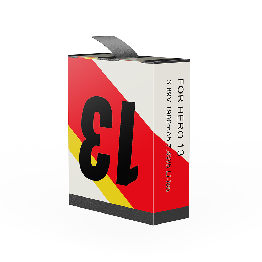 HONGDAK Portable Battery Charger 3 Slots Fast Charging for GoPro Hero 13 Battery GoPro Hero 13 Black Action Camera Accessories