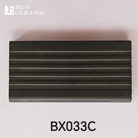 Tuile antidérapante de nez d'escalier de diverses couleurs de corps complet de 75x150x12mm Tuiles antidérapantes d'escalier