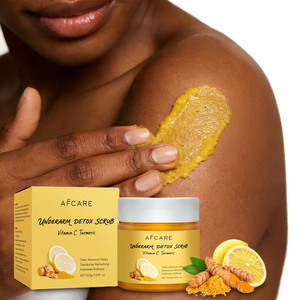 <span class=keywords><strong>Gommage</strong></span> détoxifiant pour les <span class=keywords><strong>aisselles</strong></span> AFCARE, curcuma, vitamine C, éliminateur de taches sombres, déodorant corporel, uniformise le teint, <span class=keywords><strong>gommage</strong></span> exfoliant pour le corps - Product Image 1