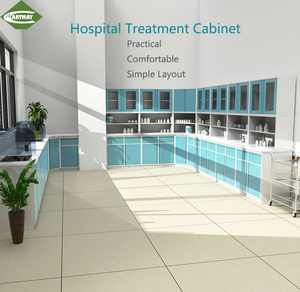 Medico Ospedale Banco di Lavoro In Acciaio Inox Ospedale Panca Con Lavello Hospital Clinic di Smaltimento Trattamento Cabinet/ - Product Image 2