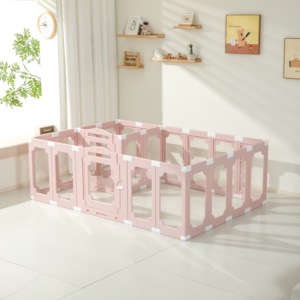 Jaula Plegable Ecológica para Perros Pequeños y Medianos, con Diseño Sólido, Cierre de Botones Acrílicos, Corral para Mascotas Interior/Exterior, DIY - Product Image 2