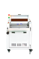 Double coucheuse 100 PRO UVIR à base d'eau 24 pouces Uv Machine A2 Papier de stratification Papier de revêtement Tout en un Machine de revêtement