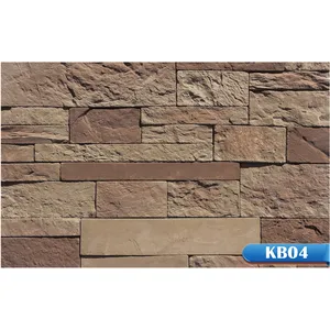 Elcorona KB04 exterior stone veneer castle block concrete faux stone on sale