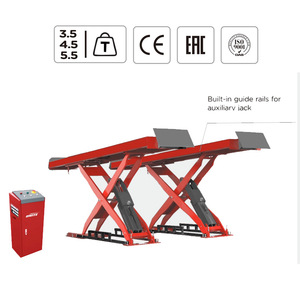 5500kg U-P55 dịch vụ thẳng nền tảng Scissor Lift OEM đôi cấp lớn Scissor Lift/bánh xe liên kết xe Scissor Lift - Product Image 2