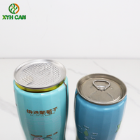 Kaleng Logam Tinplate Kustom Pabrik dengan Segel Tarik, Dilapisi Pernis, Mudah Dibuka, untuk Bir Kerajinan, Bentuk Kaleng Anggur, Wadah Kaleng
