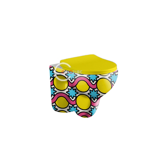 Toilette pour enfants de maternelle, de petite taille, épaissie, aux formes mignonnes et amusantes, pour salle de bain de maternelle - Product Image 5