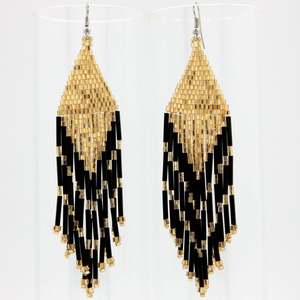 Pendientes de Perlas Miyuki Hechos a Mano - Product Image 1