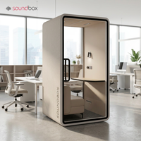 Nouvelle conception de cabine téléphonique insonorisée professionnelle pour bureau, cabine téléphonique pour bureau à domicile