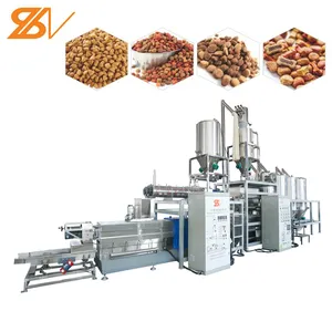 1000kg/h 30 years factory direct supply vertical horizontal flowchart Dry Pet Food Processing Machinery