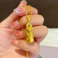 Fabricant professionnel, style classique, design élégant, pendentif en or 18 carats, artisanat en filigrane, pendentif en or 18 carats
