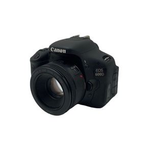 Appareil photo reflex numérique d'occasion certifié <span class=keywords><strong>Canon</strong></span> EOS <span class=keywords><strong>600D</strong></span> avec objectif 50mm F/1.8, kit 18MP, écran inclinable, pour portraits et bokeh, vente en gros mondiale - Product Image 2