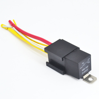 Relais automobile miniature haute puissance scellé 40A 12V, douille 5 broches